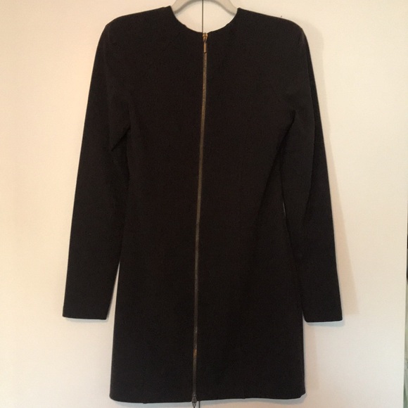 Plein Sud Jeanius Dark Brown Dress- long sleeved - Picture 5 of 11